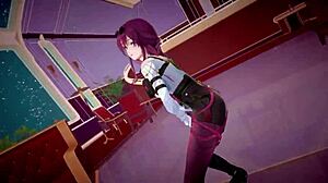 Hey, check out these Honkai Star Rail characters in wild 3D hentai MMD action scenes.