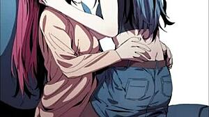 Kuuma anime-kokoelma erilaisilla hahmoilla