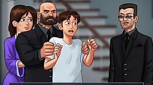 Summertime Saga 57 Tunjuk Milf Tetek Besar Naik Batang Monster Remaja Dalam Aksi Erotik