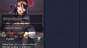 intriguing sealing ritual with huge cock and big tits in ayano's hentai