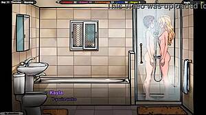 omg the masseur’s hands went wild and this cute girl came hard in game.
