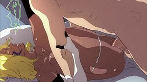 Bleach hentai中Orihime Inoue的压倒性肛交狂喜荡妇场景