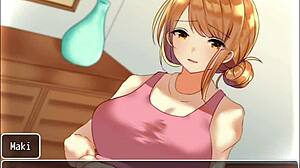 watching other school girls get naughty too in busty jk game finale