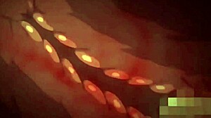 Stepsister goes crazy for older brother's dick while second stepsister joins in alien hentai.