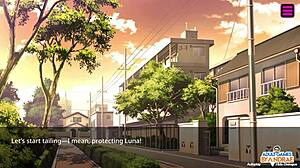Episode 10 involves boosting trust points with Luna, Lana, Mion, and Hazel as the female anchor next door in BDSM squirting with giant monster outfits and big tits 3D anal