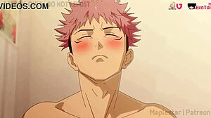 Hey, wanna see this jujutsu hentai action up close?