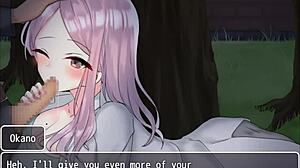 watching other school girls get naughty too in busty jk game finale