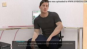 Master 37 Dominates with Big Tits and Ass in Erotic Anime Game