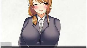 watching other school girls get naughty too in busty jk game finale