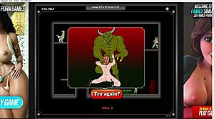 Gameplay Castellum Res Venerae Hell with BDSM and Monster Cock Fisting