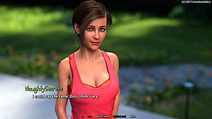 Pervert dude starts exercising with super hot mature women in sexy outfits. He dives into huge boobs action in this 3D hentai anime game - Summer Heat 02.