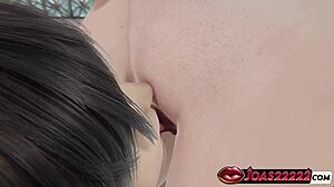 I feel drawn to filming Yayoi as she reaches climax with gentle tongue touches