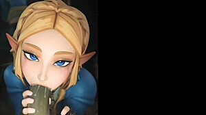 Princess Zelda Takes Gangbang in Legend of Zelda Compilation