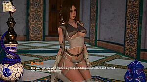 In Eternum 301, a busty 3D anime girl explores her desires.