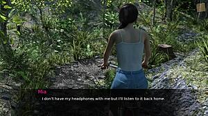 Ready for curvy fat anime action in Pine Falls 7 3D game?