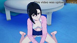 Ayase Momo gives jerk off instructions with dirty talk and cumming