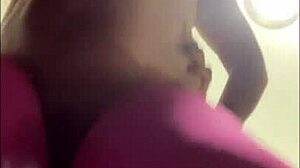 He tried to focus on anime, but she climbed on for doggystyle oral