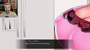 Goddess Punishes For Peeking With Big Tits And Monster Cock Facial