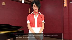 Master 37 Dominates with Big Tits and Ass in Erotic Anime Game