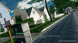 in the world of eternum episode 1, the 3d game unfolds with teen adventures and cartoon twists