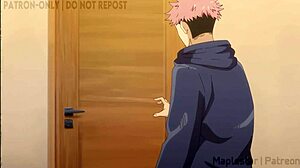Hey, wanna see this jujutsu hentai action up close?