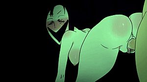 Terrible Momo picks a guy for the night. He cried in fear but still fucked her hard in this hentai parody cartoon 2025!
