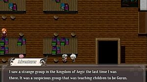 Lost in the city with a friend leads to femdom scenes featuring big cock cum action and small tits fetish in Enatus Radi part 4 hentai game.