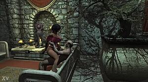 Skyrim adventure unfolds with immersive animations and exploration details. Discover hidden paths and characters