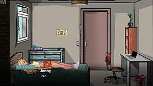 Wow! Cute Student Girl Kissing Kitchen Owner in Wild 3D Game