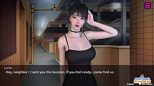 Episode 10 involves boosting trust points with Luna, Lana, Mion, and Hazel as the female anchor next door in BDSM squirting with giant monster outfits and big tits 3D anal