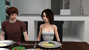 Step-Aunt Massage Turns Wild in Gameplay
