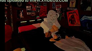 Rough Deepthroat Action with Big Tits Babe Swallowing Cum in Rule 34 Scene