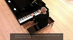 Master 37 Dominates with Big Tits and Ass in Erotic Anime Game