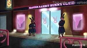 Chi-chi gets relentlessly railed by Turles at the Bunny Club