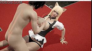 I am a hot blonde girl the only one in this scenario