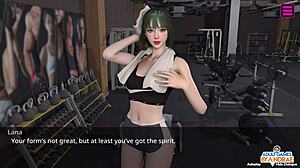 第10集与露娜、拉娜、魅音和黑泽提升信任点，隔壁女主播BDSM喷水巨型怪物服装大奶3D肛交