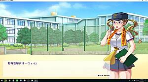 baseball club manager girl gets framed in bunk bed for group dancing and banging in anime hentai