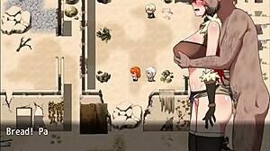 protagonista enjoys bikini time outdoors while men watch her at the beach - rebecca and the sword of nasty curses - parte 6