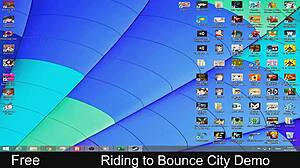 Just played Riding to Bounce City demo, pretty cool