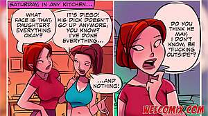 Milf Handles Wild Scenes In Madhouse Chaos