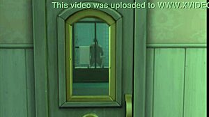 Isteri Curang Ambil Kok Hitam Besar Dalam Porn Sims4!