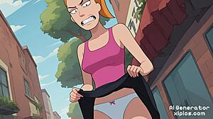 Summer Rick and Morty Hentai AI Compilation with Naked Sexy Action