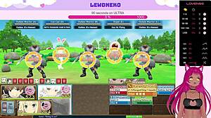 Vtuber Lewdneko Intensely Masturbates With Vibrator In Evenicle Part 4