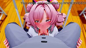 Kirara Fera 3D Anime Delivers Intense Blowjob And Oral Action Scenes