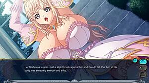 so this fantasy unfolds with luceria diving into big tits hentai action casually