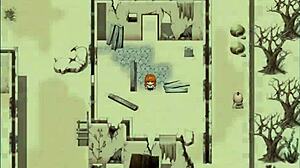 protagonista enjoys bikini time outdoors while men watch her at the beach - rebecca and the sword of nasty curses - parte 6