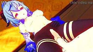 Ganyu and Aether Get Intimate in Genshin Impact Hentai Compilation
