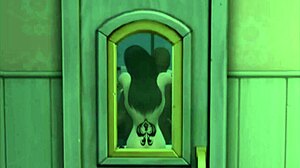 Isteri curang ambil kontol hitam besar dalam episod porn interracial Sims4!