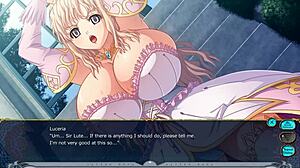 Dus deze fantasy ontvouwt zich met Luceria die duikt in grote tieten hentai actie relaxed