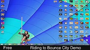 Riding to bounce city demo